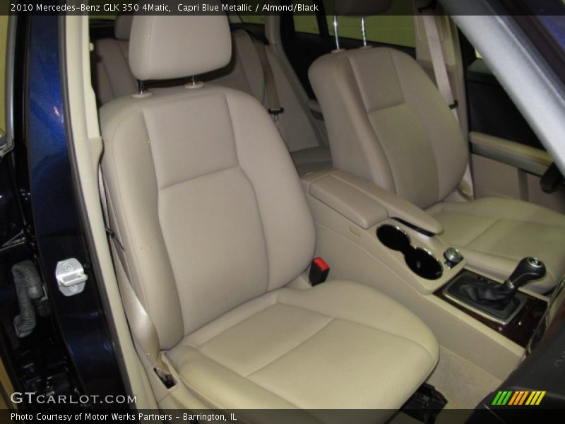 Capri Blue Metallic / Almond/Black 2010 Mercedes-Benz GLK 350 4Matic