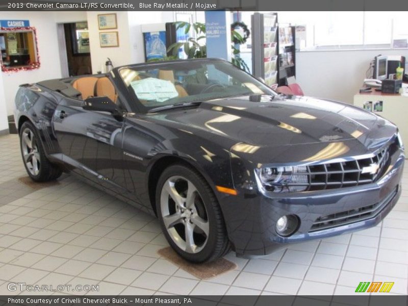 Front 3/4 View of 2013 Camaro LT/RS Convertible