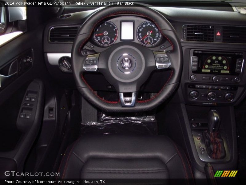 Reflex Silver Metallic / Titan Black 2014 Volkswagen Jetta GLI Autobahn