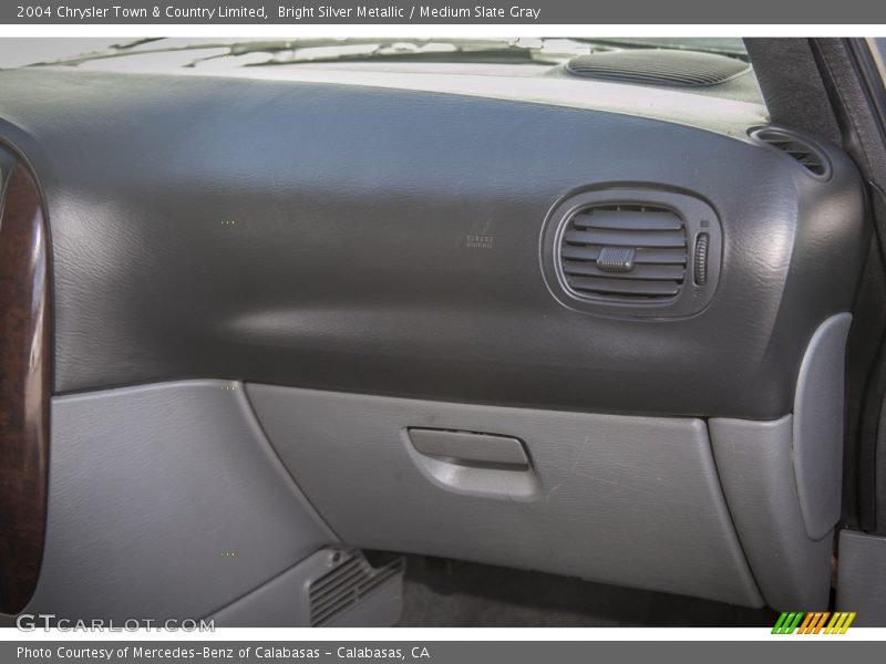 Bright Silver Metallic / Medium Slate Gray 2004 Chrysler Town & Country Limited
