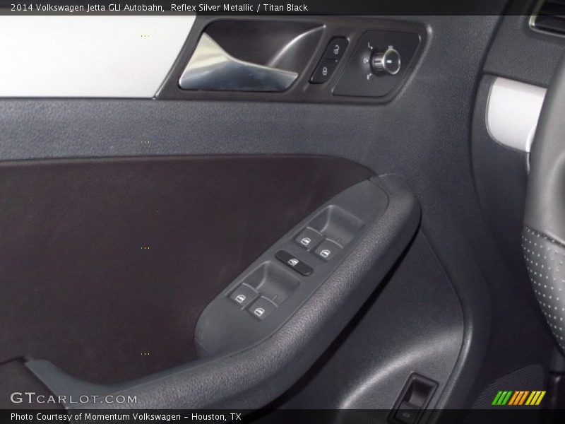 Reflex Silver Metallic / Titan Black 2014 Volkswagen Jetta GLI Autobahn