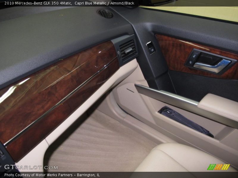Capri Blue Metallic / Almond/Black 2010 Mercedes-Benz GLK 350 4Matic