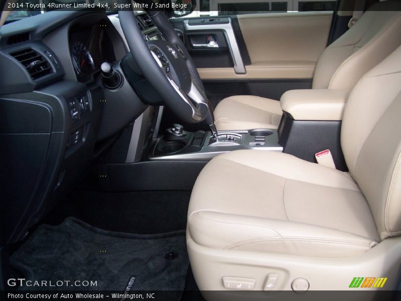 Super White / Sand Beige 2014 Toyota 4Runner Limited 4x4
