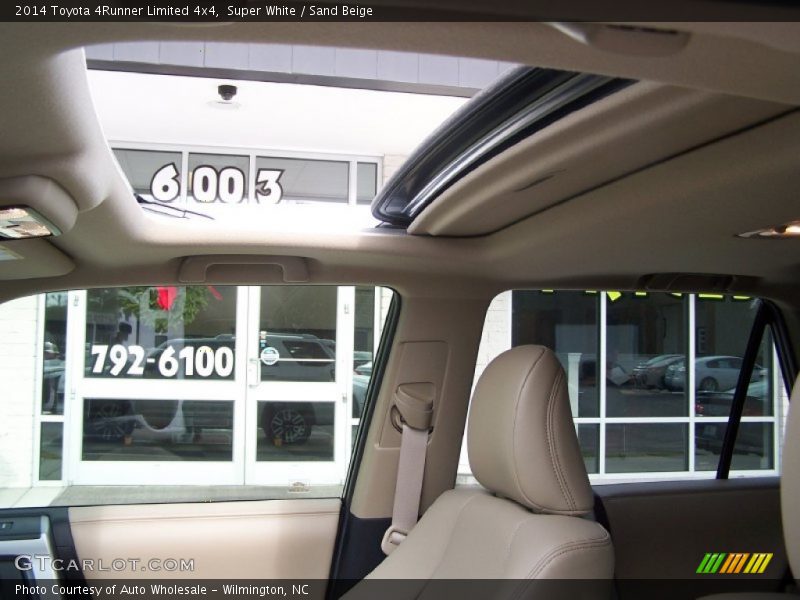 Super White / Sand Beige 2014 Toyota 4Runner Limited 4x4