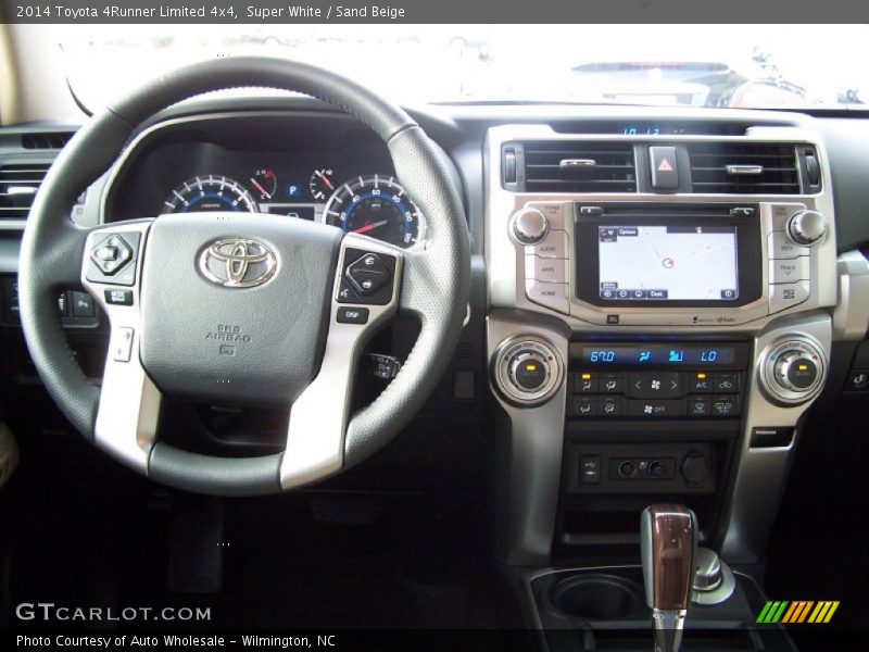Super White / Sand Beige 2014 Toyota 4Runner Limited 4x4
