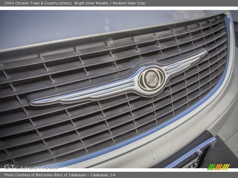 Bright Silver Metallic / Medium Slate Gray 2004 Chrysler Town & Country Limited