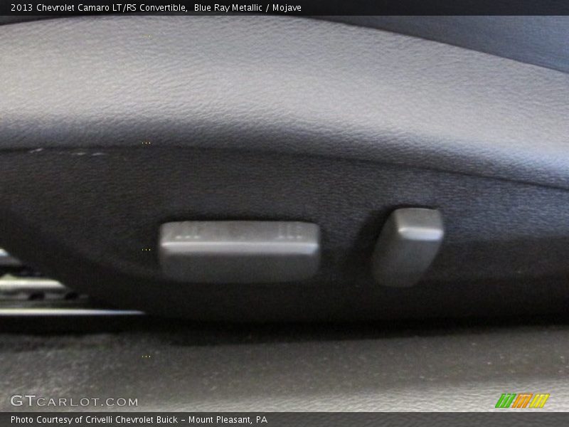 Blue Ray Metallic / Mojave 2013 Chevrolet Camaro LT/RS Convertible