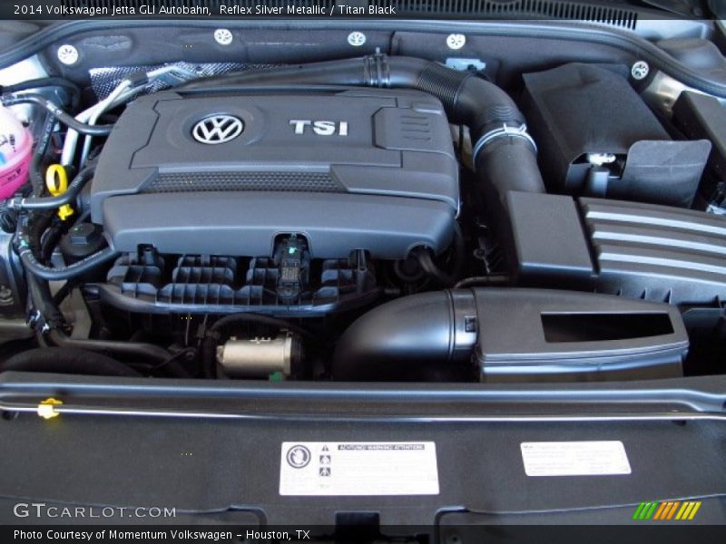 Reflex Silver Metallic / Titan Black 2014 Volkswagen Jetta GLI Autobahn