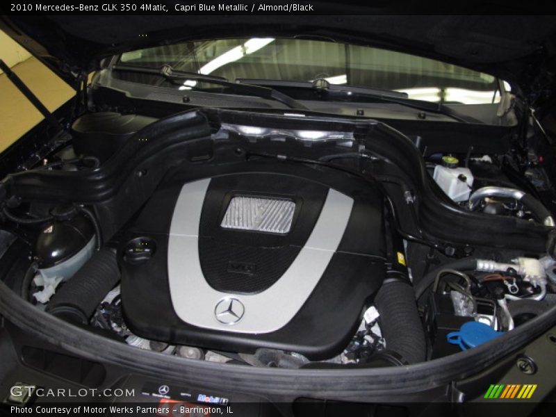 Capri Blue Metallic / Almond/Black 2010 Mercedes-Benz GLK 350 4Matic