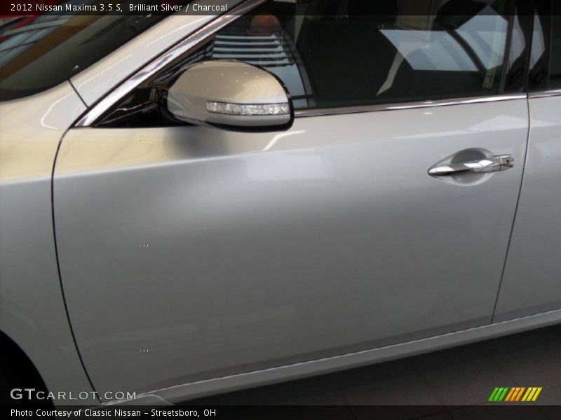 Brilliant Silver / Charcoal 2012 Nissan Maxima 3.5 S