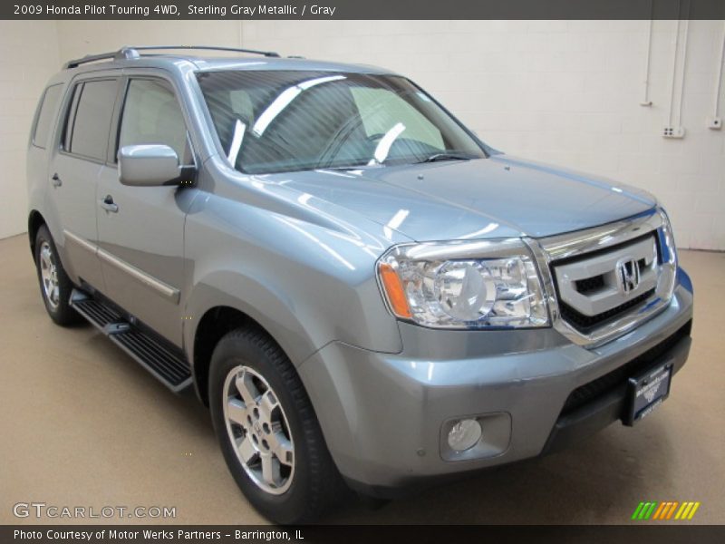 Sterling Gray Metallic / Gray 2009 Honda Pilot Touring 4WD