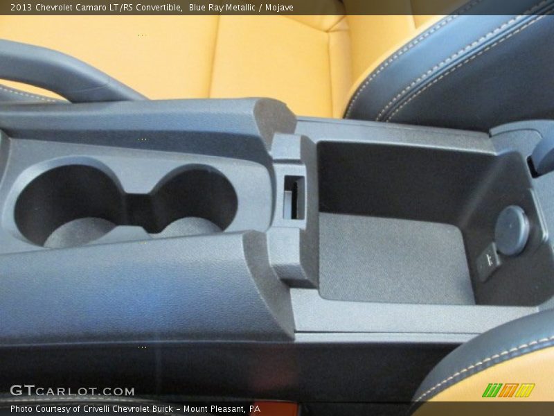 Blue Ray Metallic / Mojave 2013 Chevrolet Camaro LT/RS Convertible