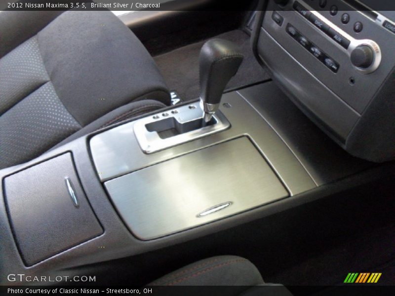 Brilliant Silver / Charcoal 2012 Nissan Maxima 3.5 S
