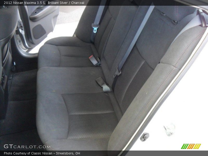 Brilliant Silver / Charcoal 2012 Nissan Maxima 3.5 S