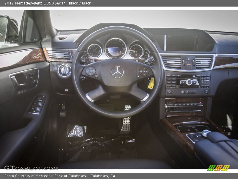 Black / Black 2012 Mercedes-Benz E 350 Sedan