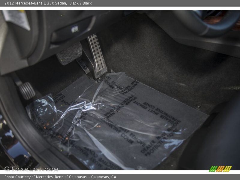 Black / Black 2012 Mercedes-Benz E 350 Sedan