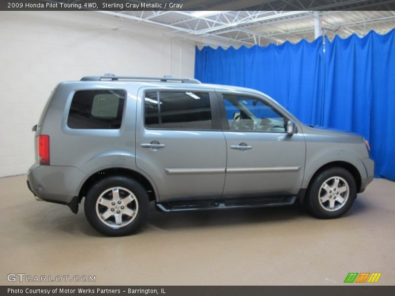 Sterling Gray Metallic / Gray 2009 Honda Pilot Touring 4WD