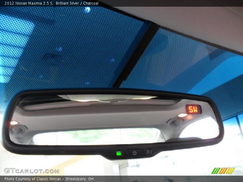 Brilliant Silver / Charcoal 2012 Nissan Maxima 3.5 S
