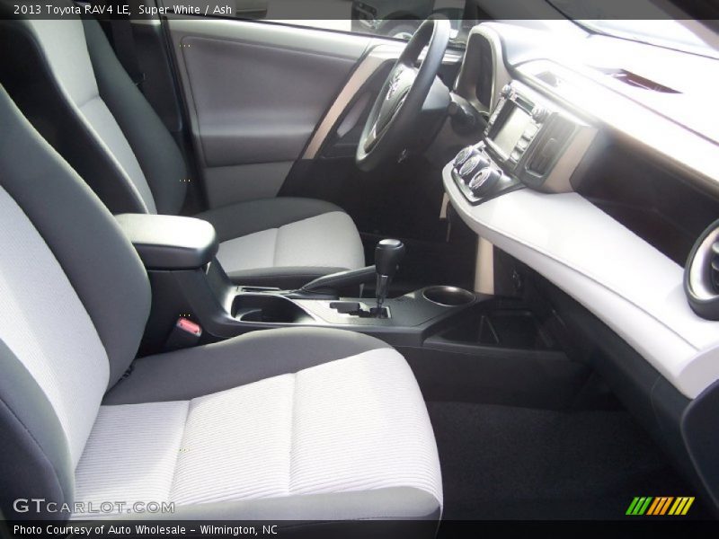 Super White / Ash 2013 Toyota RAV4 LE