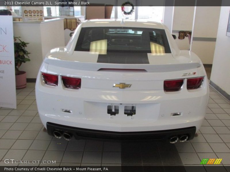 Summit White / Black 2013 Chevrolet Camaro ZL1