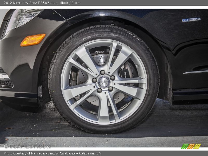 Black / Black 2012 Mercedes-Benz E 350 Sedan