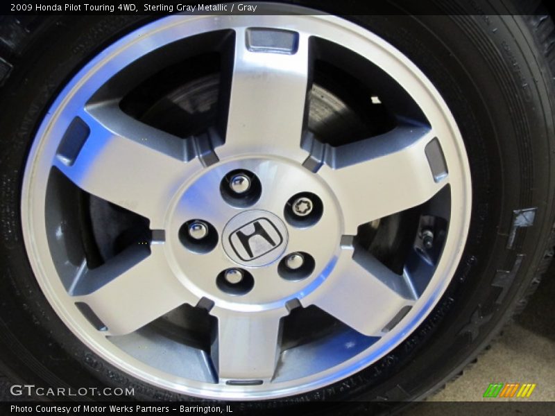Sterling Gray Metallic / Gray 2009 Honda Pilot Touring 4WD