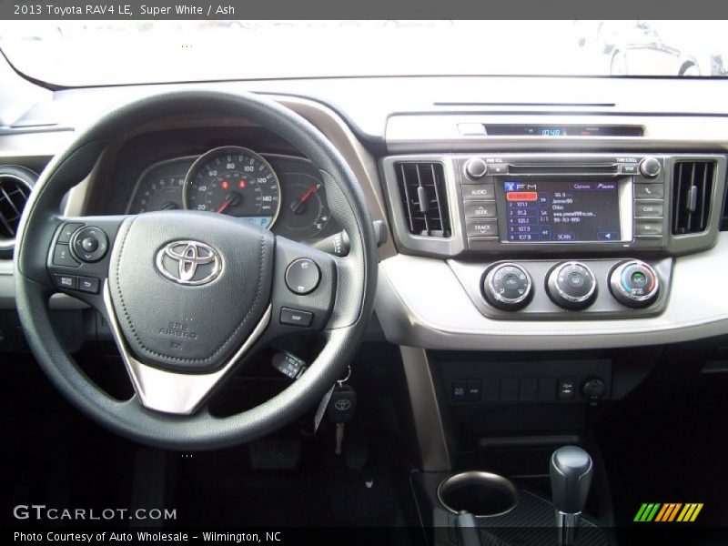 Super White / Ash 2013 Toyota RAV4 LE