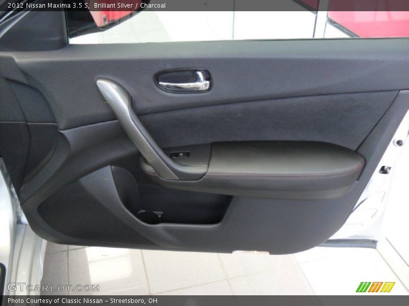 Brilliant Silver / Charcoal 2012 Nissan Maxima 3.5 S