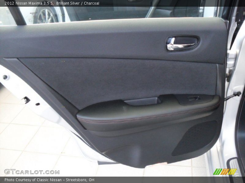 Brilliant Silver / Charcoal 2012 Nissan Maxima 3.5 S