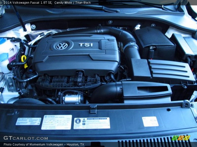 Candy White / Titan Black 2014 Volkswagen Passat 1.8T SE