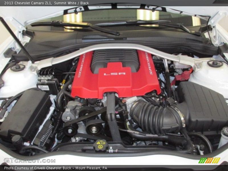 Summit White / Black 2013 Chevrolet Camaro ZL1