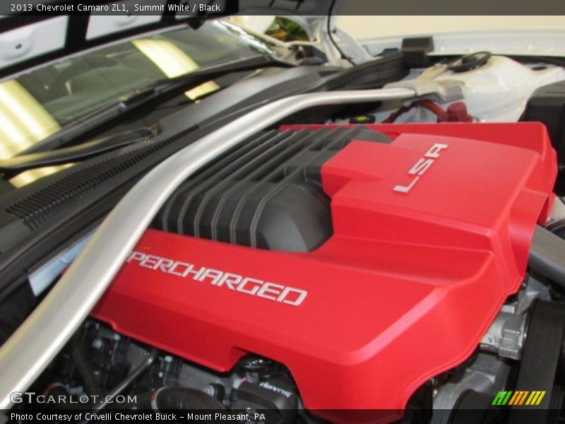 Summit White / Black 2013 Chevrolet Camaro ZL1