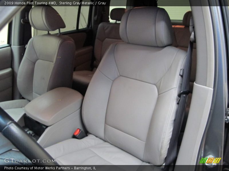 Sterling Gray Metallic / Gray 2009 Honda Pilot Touring 4WD