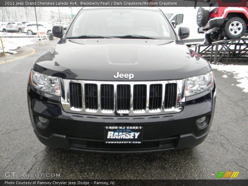 Blackberry Pearl / Dark Graystone/Medium Graystone 2011 Jeep Grand Cherokee Laredo 4x4