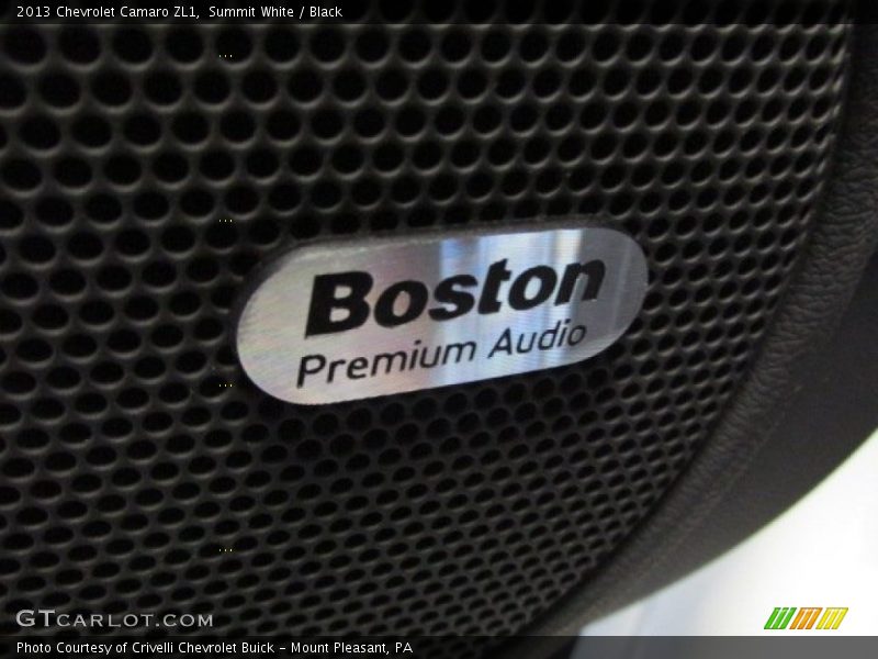 Summit White / Black 2013 Chevrolet Camaro ZL1