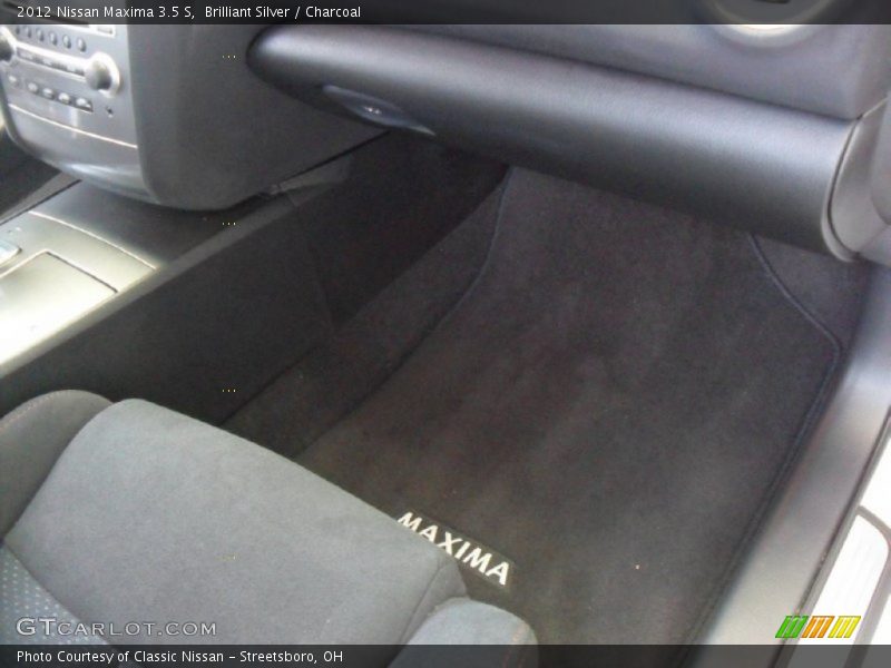 Brilliant Silver / Charcoal 2012 Nissan Maxima 3.5 S