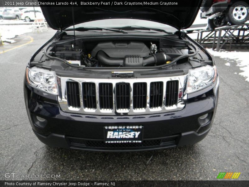 Blackberry Pearl / Dark Graystone/Medium Graystone 2011 Jeep Grand Cherokee Laredo 4x4