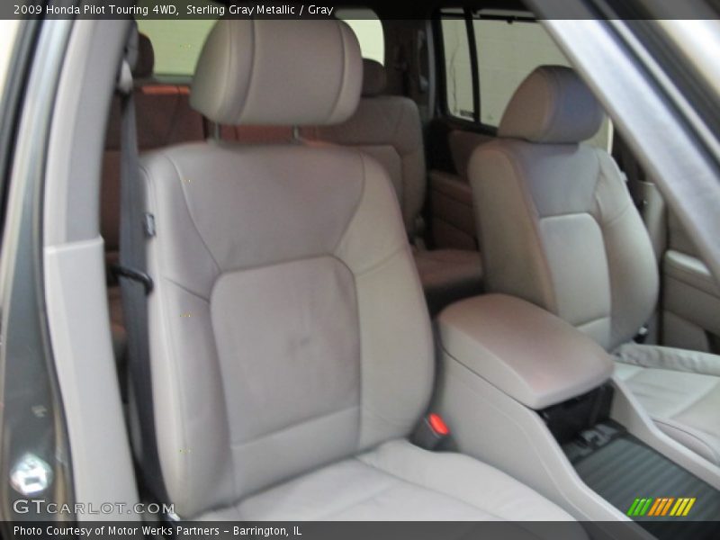 Sterling Gray Metallic / Gray 2009 Honda Pilot Touring 4WD