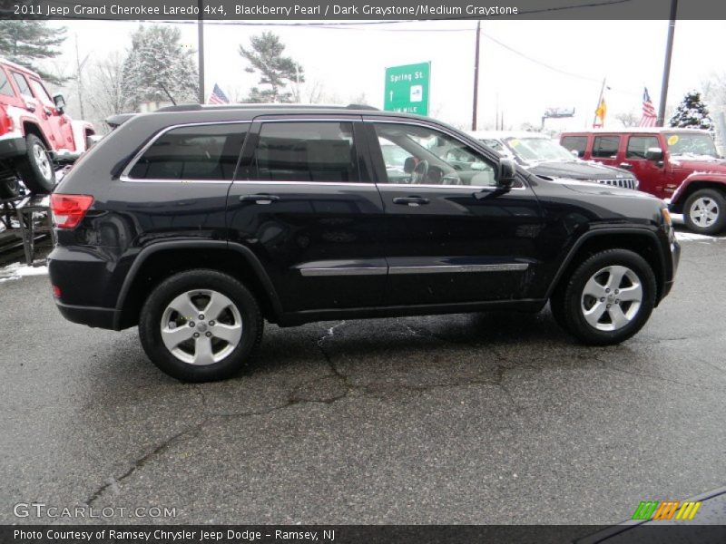 Blackberry Pearl / Dark Graystone/Medium Graystone 2011 Jeep Grand Cherokee Laredo 4x4