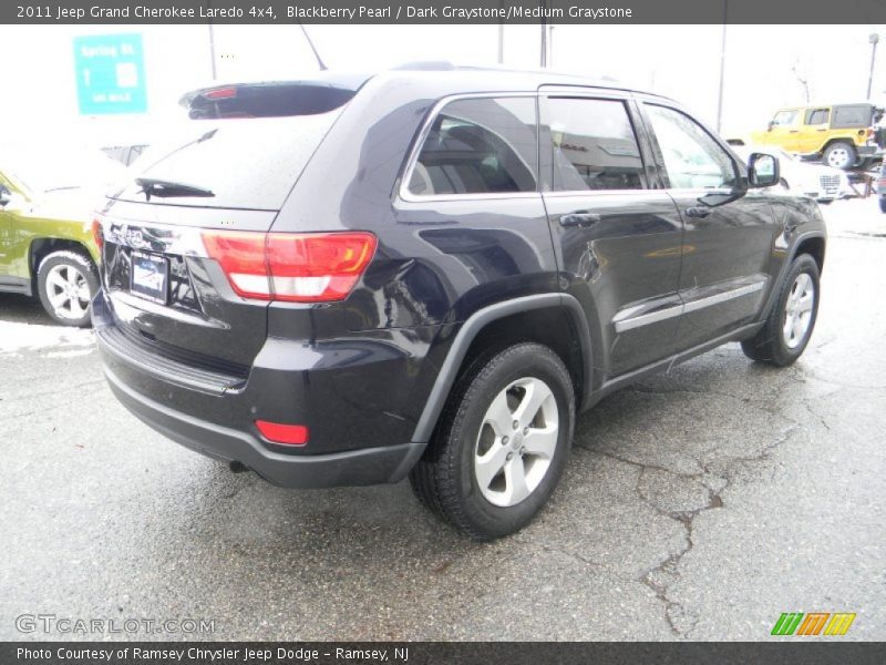 Blackberry Pearl / Dark Graystone/Medium Graystone 2011 Jeep Grand Cherokee Laredo 4x4