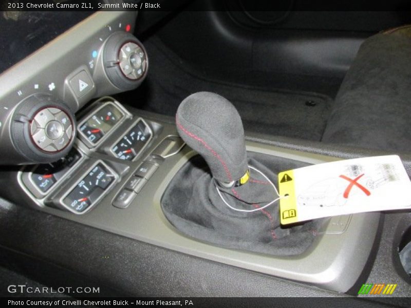 Summit White / Black 2013 Chevrolet Camaro ZL1
