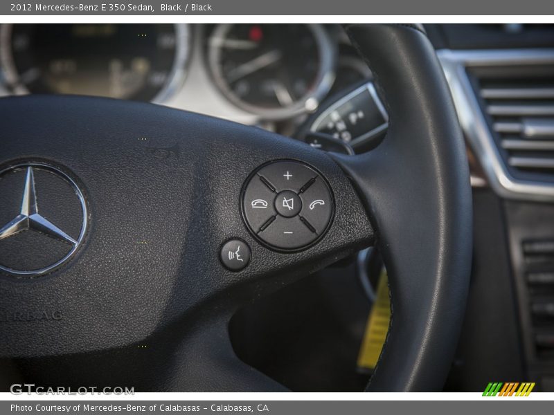Black / Black 2012 Mercedes-Benz E 350 Sedan