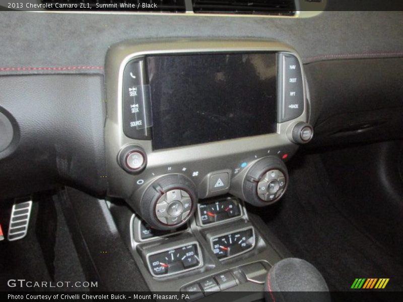 Summit White / Black 2013 Chevrolet Camaro ZL1