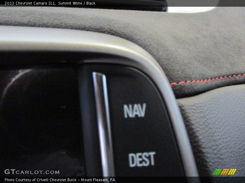 Summit White / Black 2013 Chevrolet Camaro ZL1