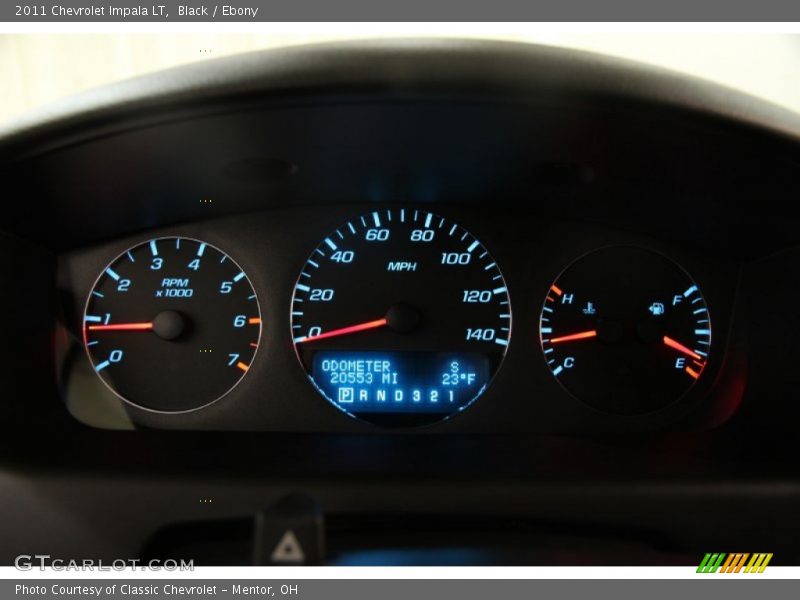Black / Ebony 2011 Chevrolet Impala LT