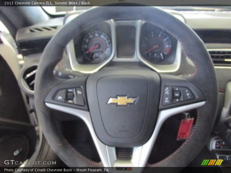 Summit White / Black 2013 Chevrolet Camaro ZL1