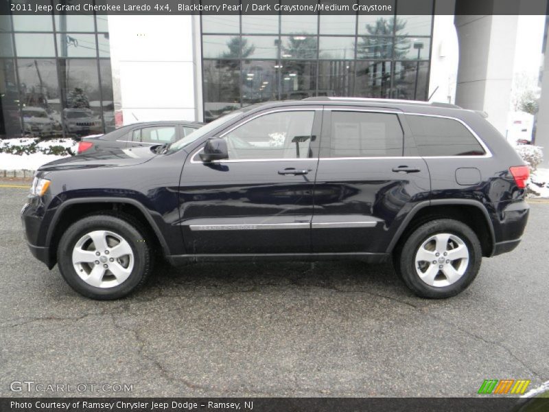 Blackberry Pearl / Dark Graystone/Medium Graystone 2011 Jeep Grand Cherokee Laredo 4x4