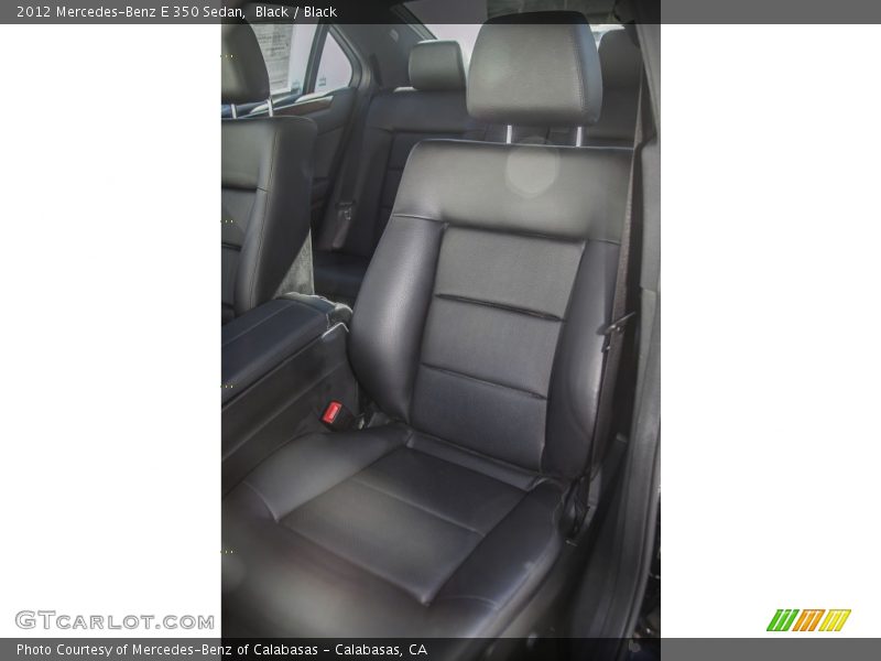 Black / Black 2012 Mercedes-Benz E 350 Sedan