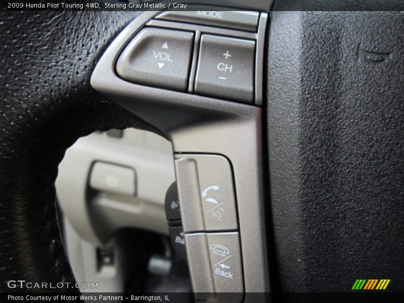 Sterling Gray Metallic / Gray 2009 Honda Pilot Touring 4WD