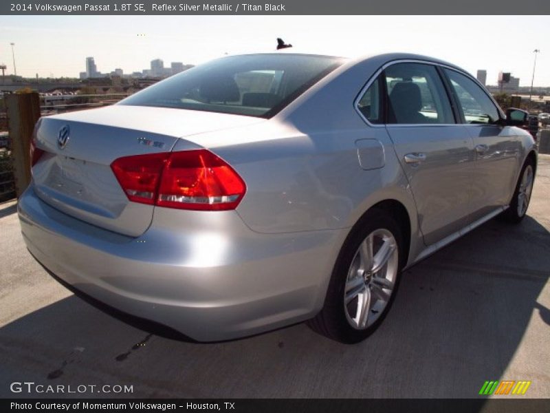 Reflex Silver Metallic / Titan Black 2014 Volkswagen Passat 1.8T SE
